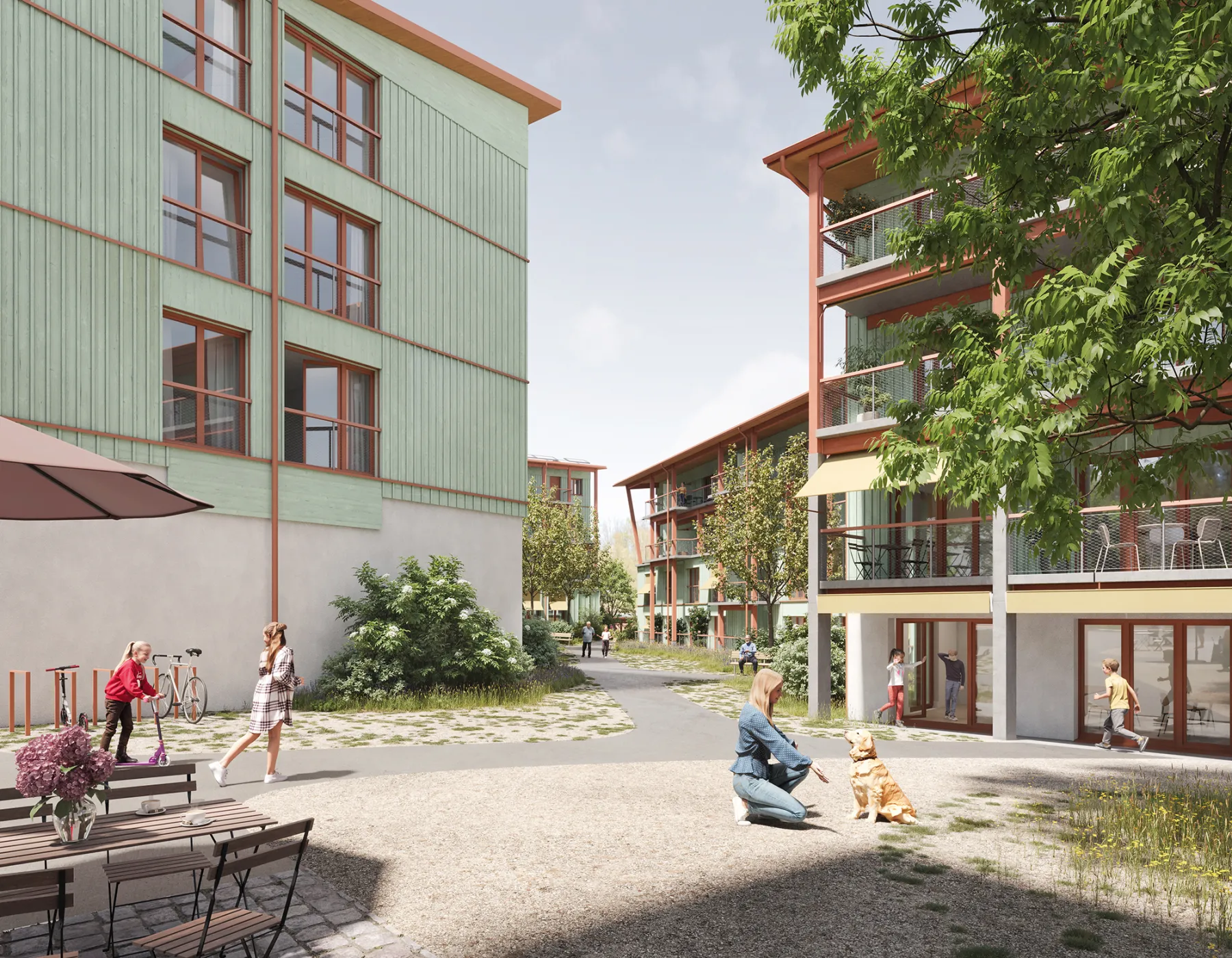 Wohn- und Gewerbeüberbauung Gupfen in Illnau